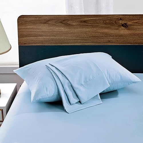 Miniatura 8 de FreshCulture Juego de 12 fundas de almohada de color rojo coral, tamaño King, juego de fundas de almohada a granel, cierre de sobre, tela de