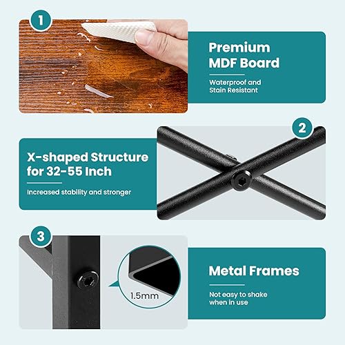 Miniatura 6 de NEWBULIG Escritorio de oficina para computadora de 40.5 pulgadas, mesa de trabajo pequeña, mesa de estudio compacta, para dormitorio de estudiante,