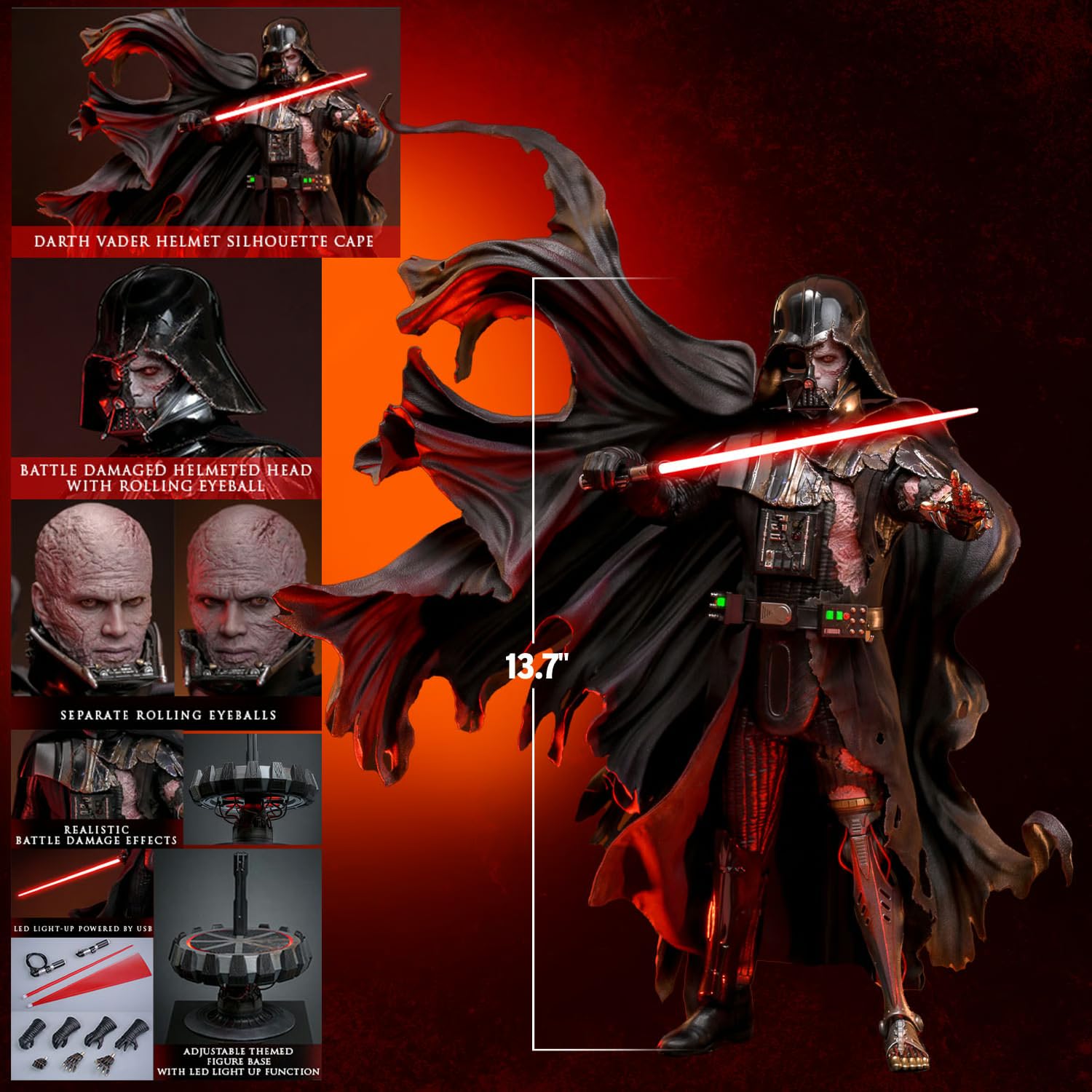 Amazon.co.jp: ムービー・マスターピース DX スター・ウォーズ 1/6