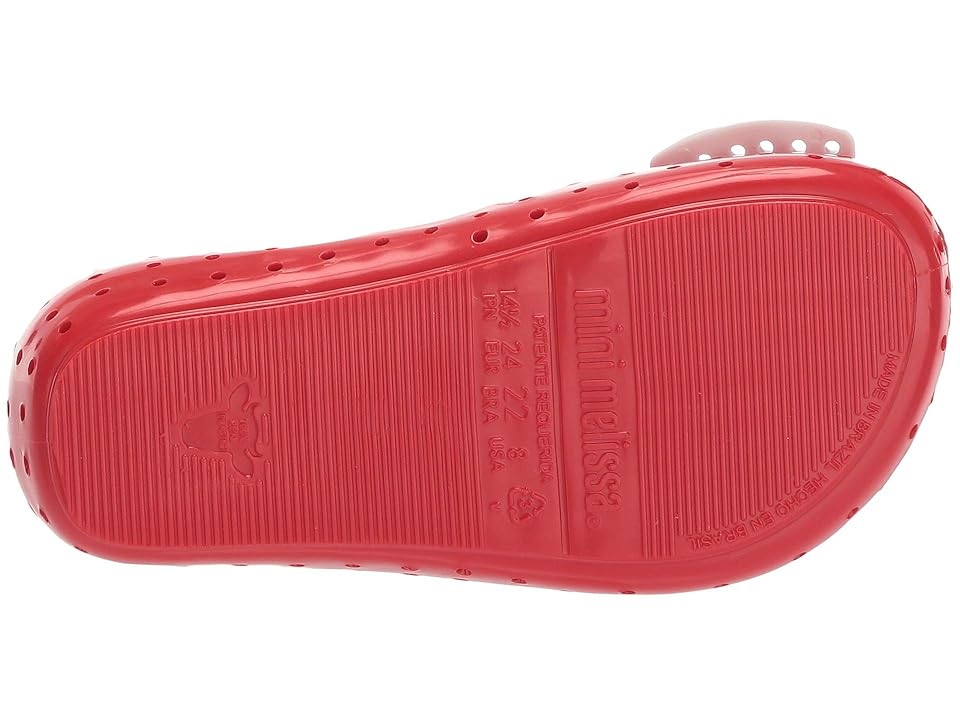 

Mini Melissa Mini Furadinha + Minnie (Toddler/Little Kid) (Red/Off-White) Girls Shoes