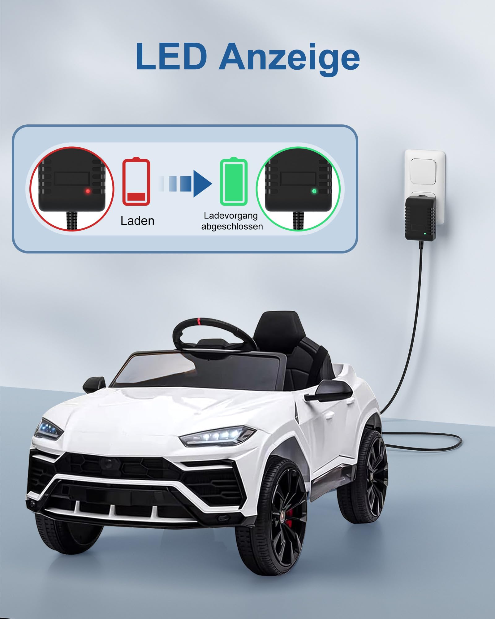 Cargador de batería de 12 V para niños, compatible con BMX X6, Kid TRAX GMC, Wal-Mart, Moto ATV Quad