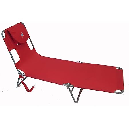 ostrich chaise lounge blue and white striped