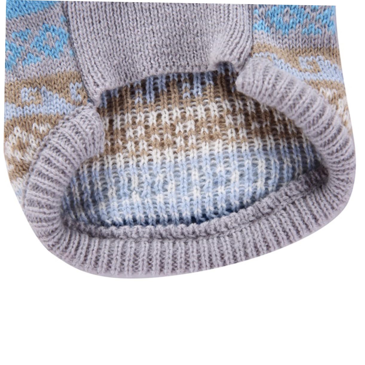 BESPORTBLE 3 Pezzi di Maglione Caldo Forniture per Animali Domestici Vestiti per Cani da Compagnia Maglione di Natale Indumento Invernale Felpe con per Cani Senza Maniche