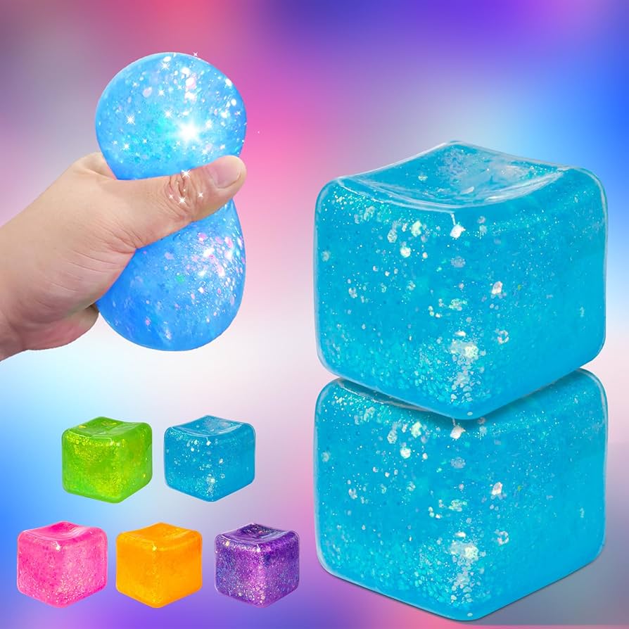 【新品未使用】アイスキューブ バブルヘッド フィギュア Amazon | キラキラスクイッシーキューブ 素敵なスクエアストレス