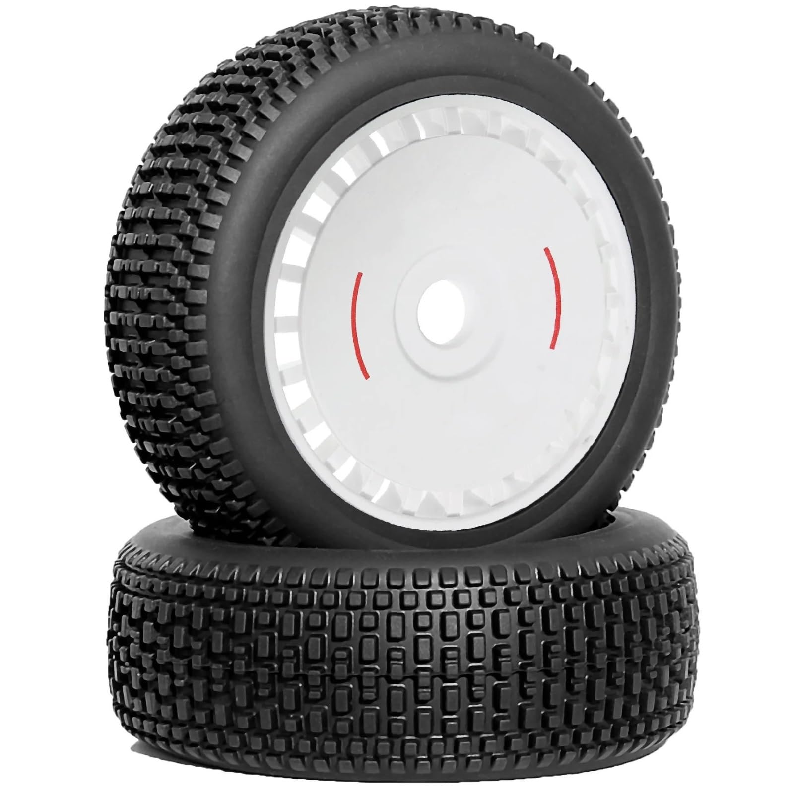 Pneumatici Ruote Per HPI Per HSP Per Kyosho Per Hobao 1/8 RC Part