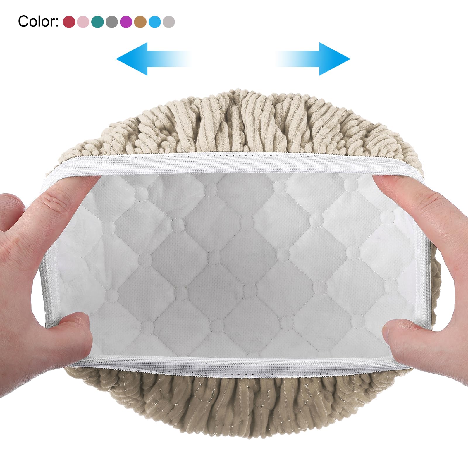 PATIKIL Stool Covers Round - Image 4