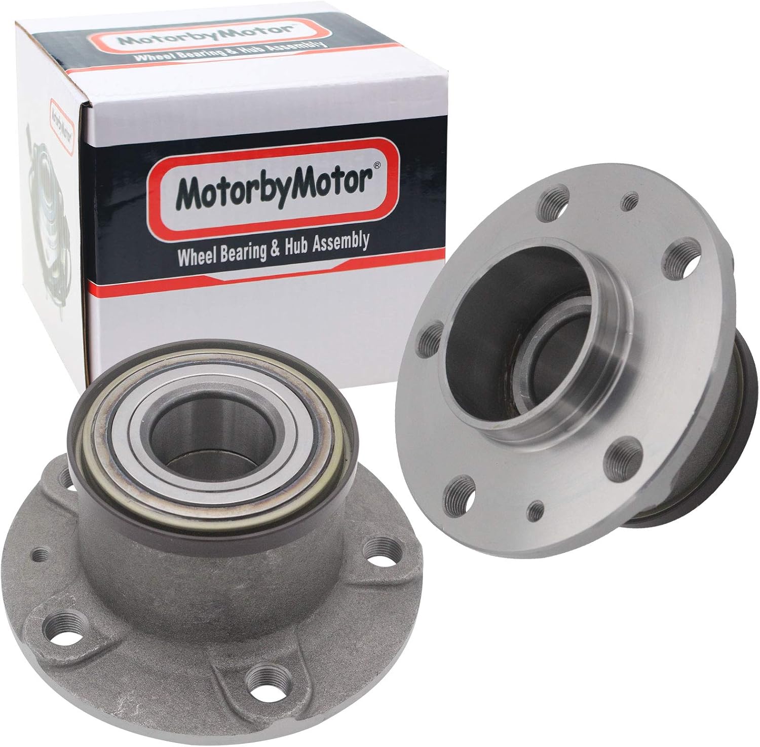 MotorbyMotor 541018 Rear Wheel Bearing and Hub Assembly Fits for 2014-2023 Ram Promaster 1500 2500 3500 Wheel Hub Assembly (All Models)-2pc Set