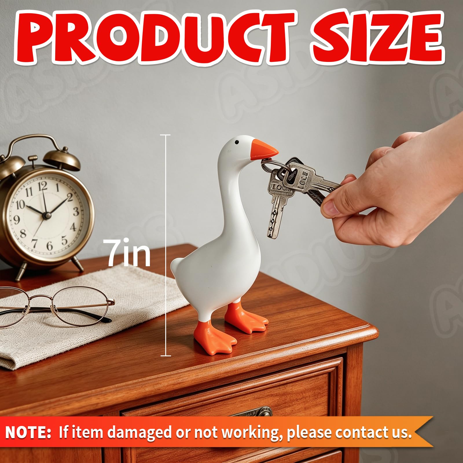 Magnetic Desk Goose Key Holder - Stronger Grip! -2 Magnetic Desk Goose Key Holder - Stronger Grip! -2