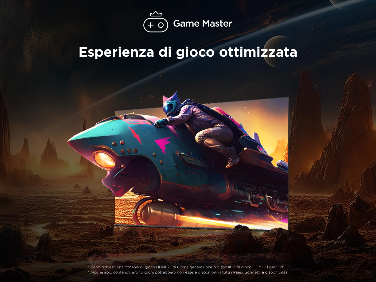 TCL 55T8C TV QLED 4K HDR Ultra HD 55", Google TV, Dolby Vision Atmos, Motion Clarity Pro 144 Hz, FreeSync, Onkyo 2.1