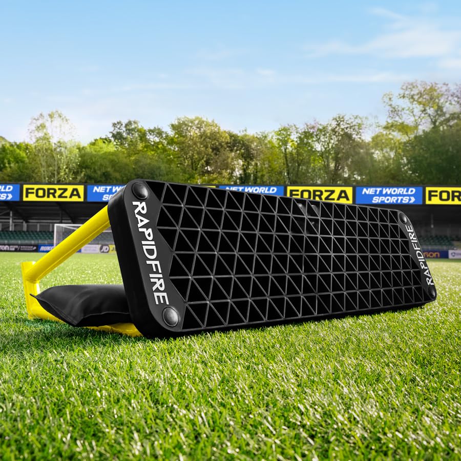 FORZA Wave Football Rebounder – Master Your First Touch! | The World’s #1 4-in-1 Passing Rebound Board – 2 Min Setup, Unbreakable Design & 8kg Rock-Solid Stability – Buy FORZA, Play Forever! — image 1
