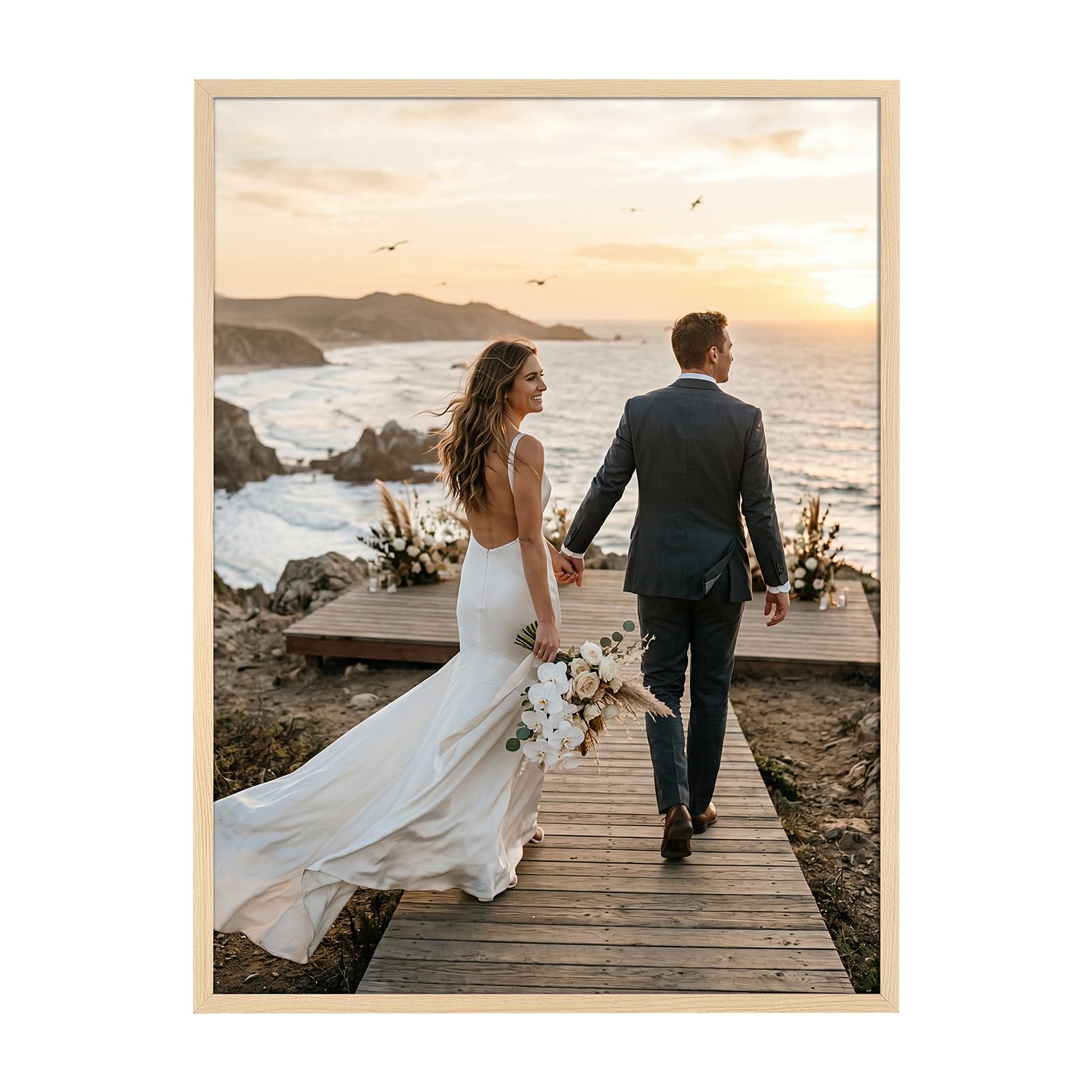 Ditwis 60x80 cm Frame Aluminium Wood Colour — image 1