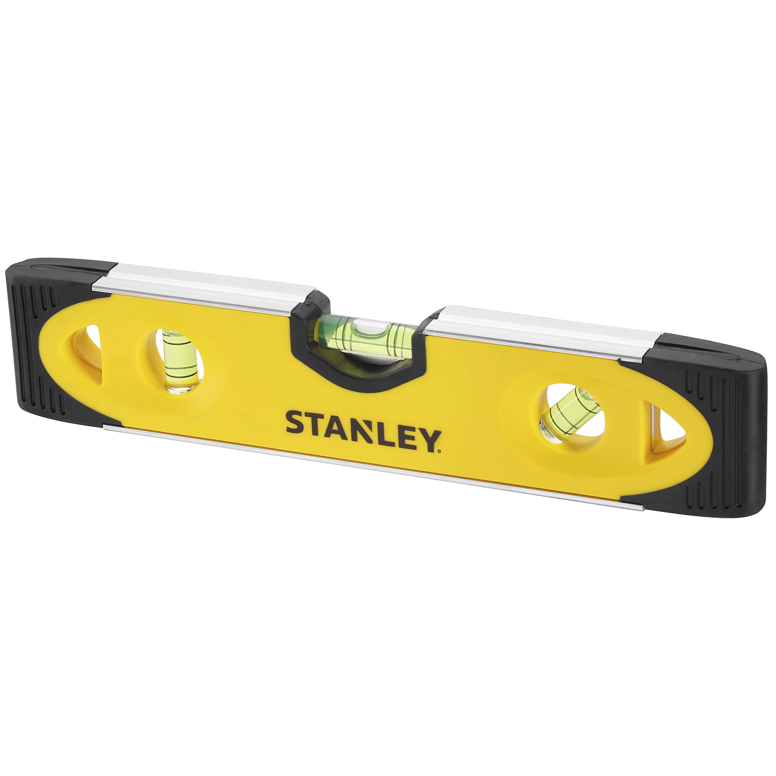 Stanley 1-79-215 Sac À Dos Porte-Outils À Roulettes Gamme Fatma & 0-43-511 Niveau Torpédo Magnétique 230 Mm - Semelle Aluminium - Rainure V Pour Le Contrôle De Surfaces Cylindriques