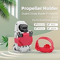 Vista 2 de Protector de hélice para DJI Mini 4K/Mini 2 SE/Mini 2/Mavic Mini, protector de hoja de dron de liberación rápida y correa estabilizadora, accesorios