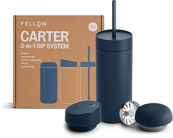 Fellow Carter Travel Mug with 3-in-1 Lid System - Thumbnail 4
