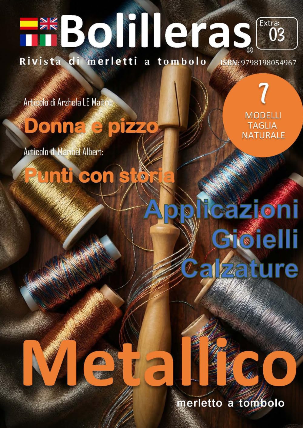 Bolilleras EXT 03: rivista di merletti a tombolo