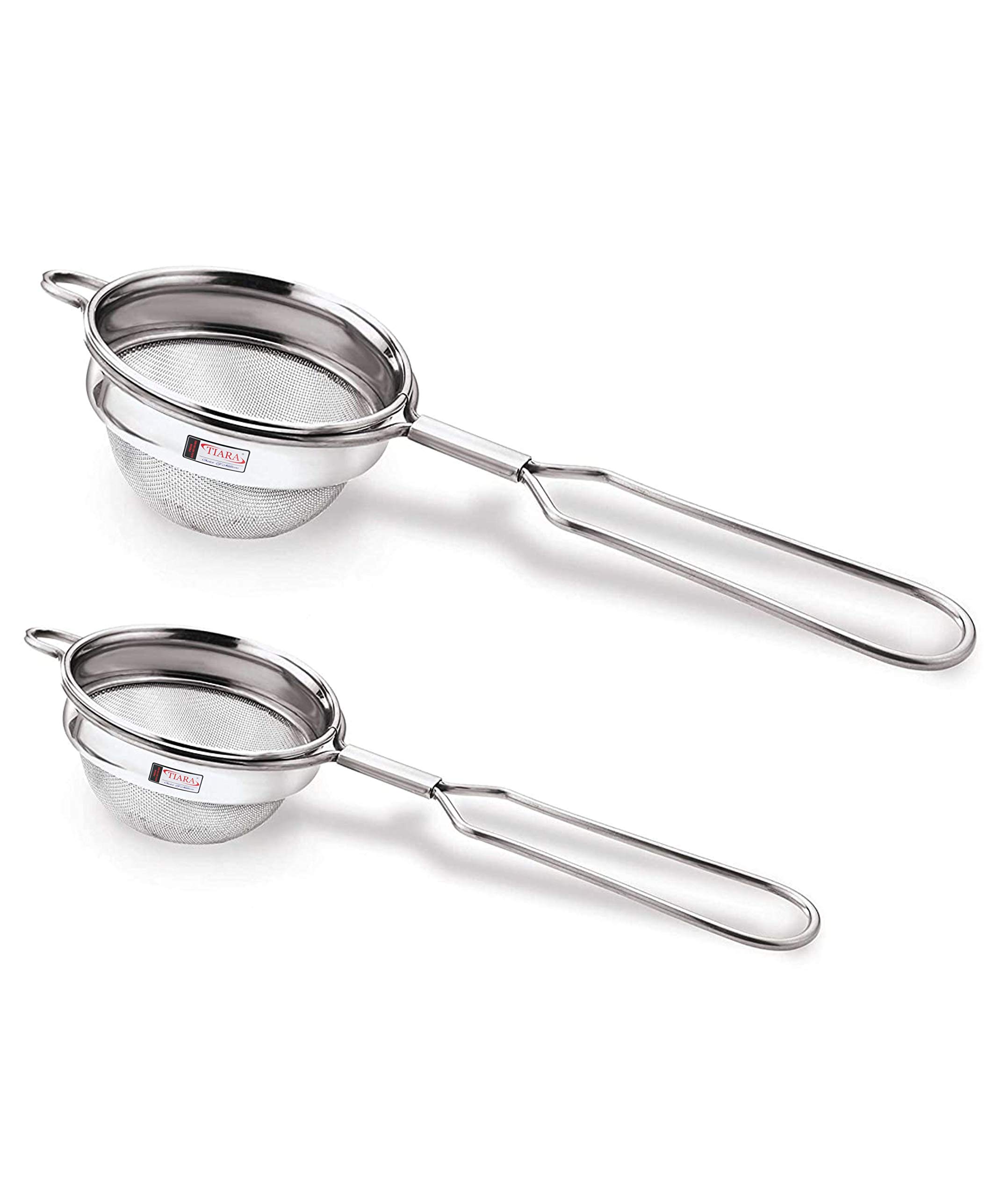TIARA - 2PC Max Tea Coffee Stainless Steel Strainer (304 Steel Food Grade) (B089378WZ9) Amazon Price History, Amazon Price Tracker