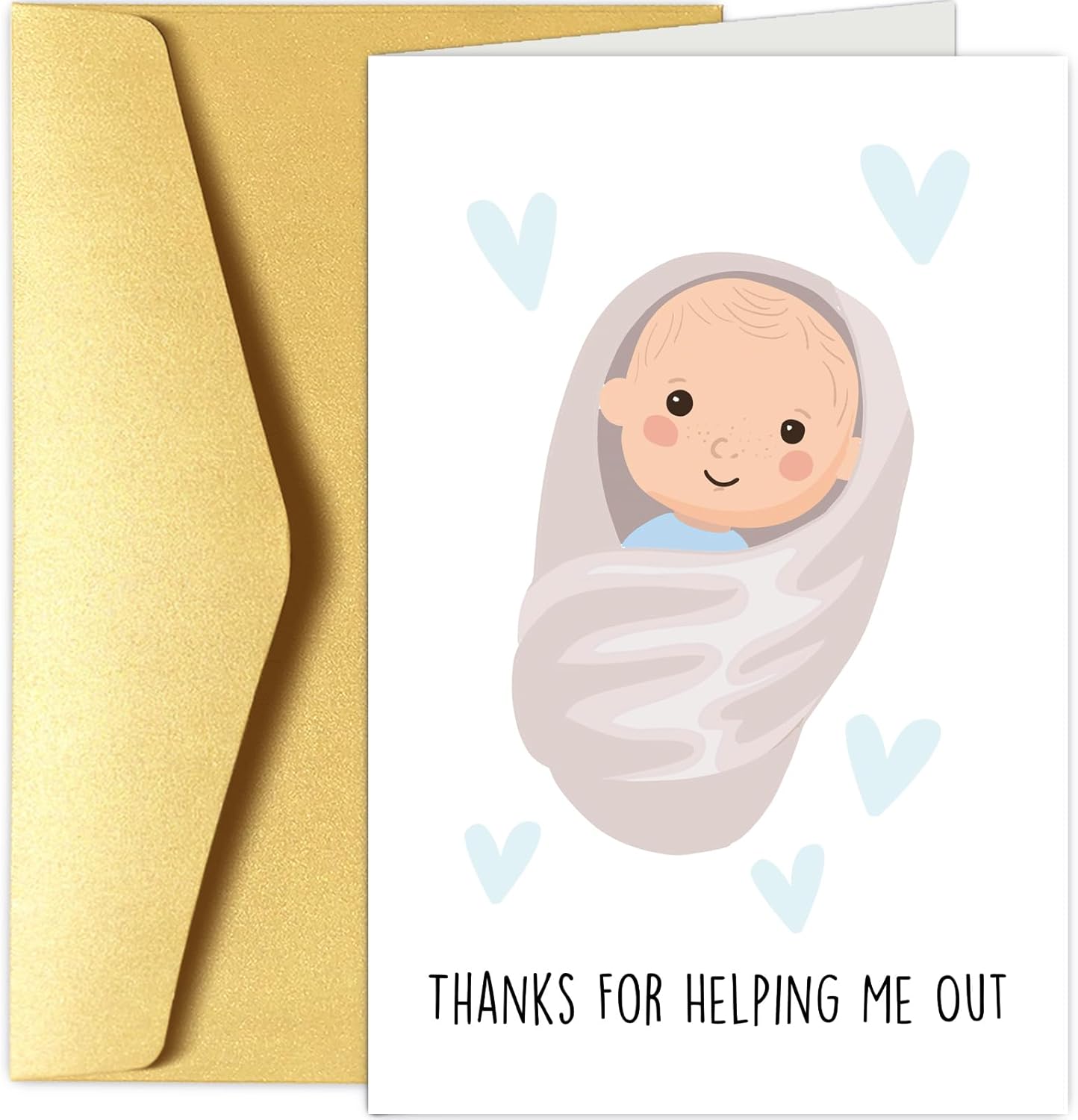 Chenive Thank You Card for Midwife OB Nurse Obstetrician