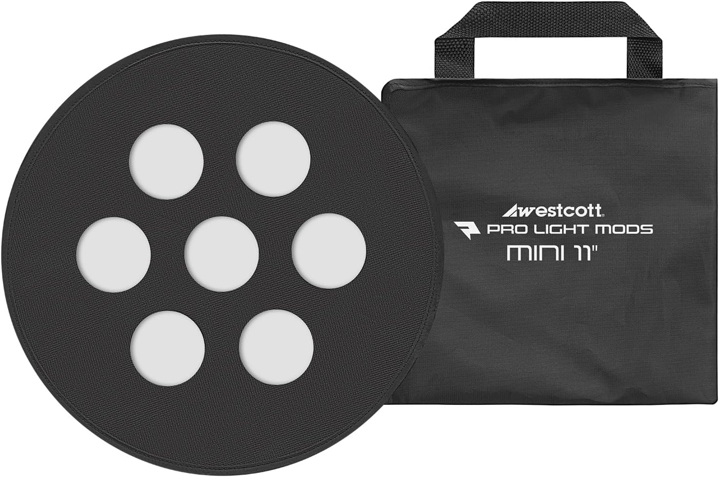Pro Light Mods Mini - Compact Metal Reflector Attachment Simulating Small Stage or Stadium Lighting for Westcott and 3rd Party Metal Reflectors - Mini 11" (27.9 cm)