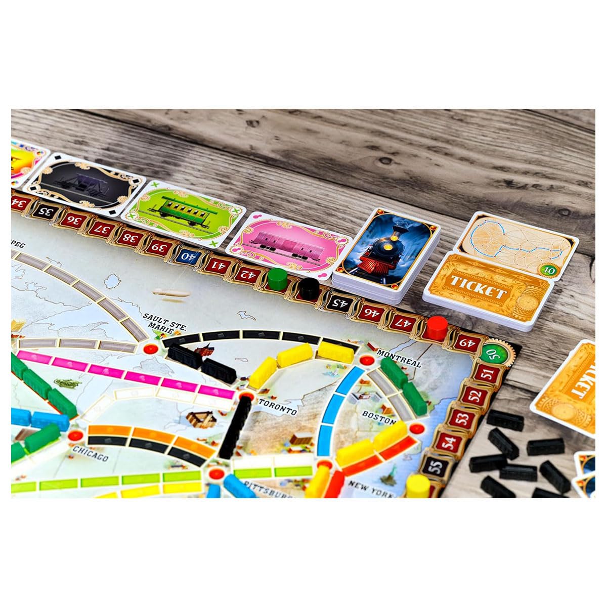 Amazon.co.jp: Ticket to Ride : Toys & Games