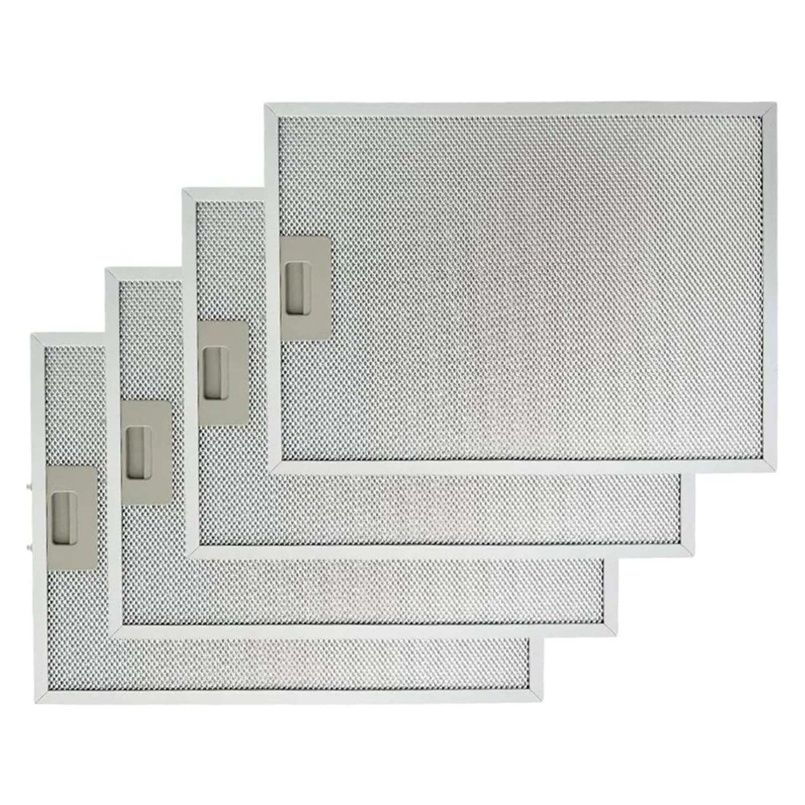 4 Pezzi Filtro Antigrasso for Cappa Da Cucina, Compatibile Con Broan, QP130 QP130BL QP130BLC Sostituzione BPPFA30 Filtri for Cappa Da Cucina Con Sfiato In Rete Di Alluminio