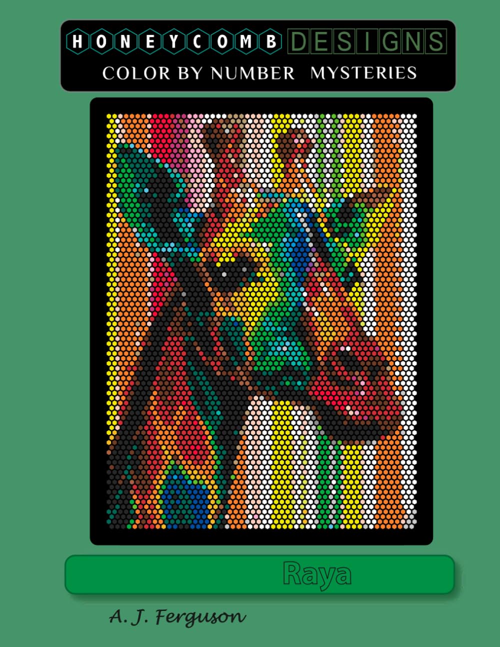 Raya Color by Number Book - Premium paper