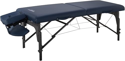 Miniatura 4 de Master Massage Montclair LX Pro - Mesa de masaje portátil de 31 pulgadas con espuma viscoelástica color azul rey