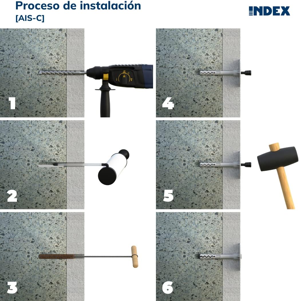 Index AISC10070 – Dowel for fixing insulating panels with nail 10 x 70 10