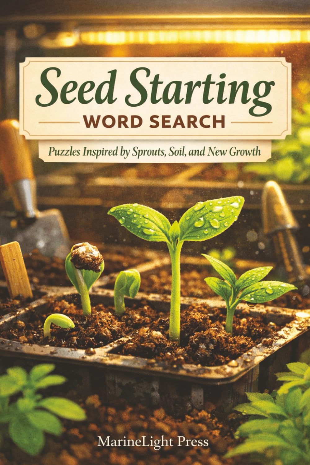 Seed Starting Word Search: Puzzles Inspired by Sprouts, Soil, and New Growth