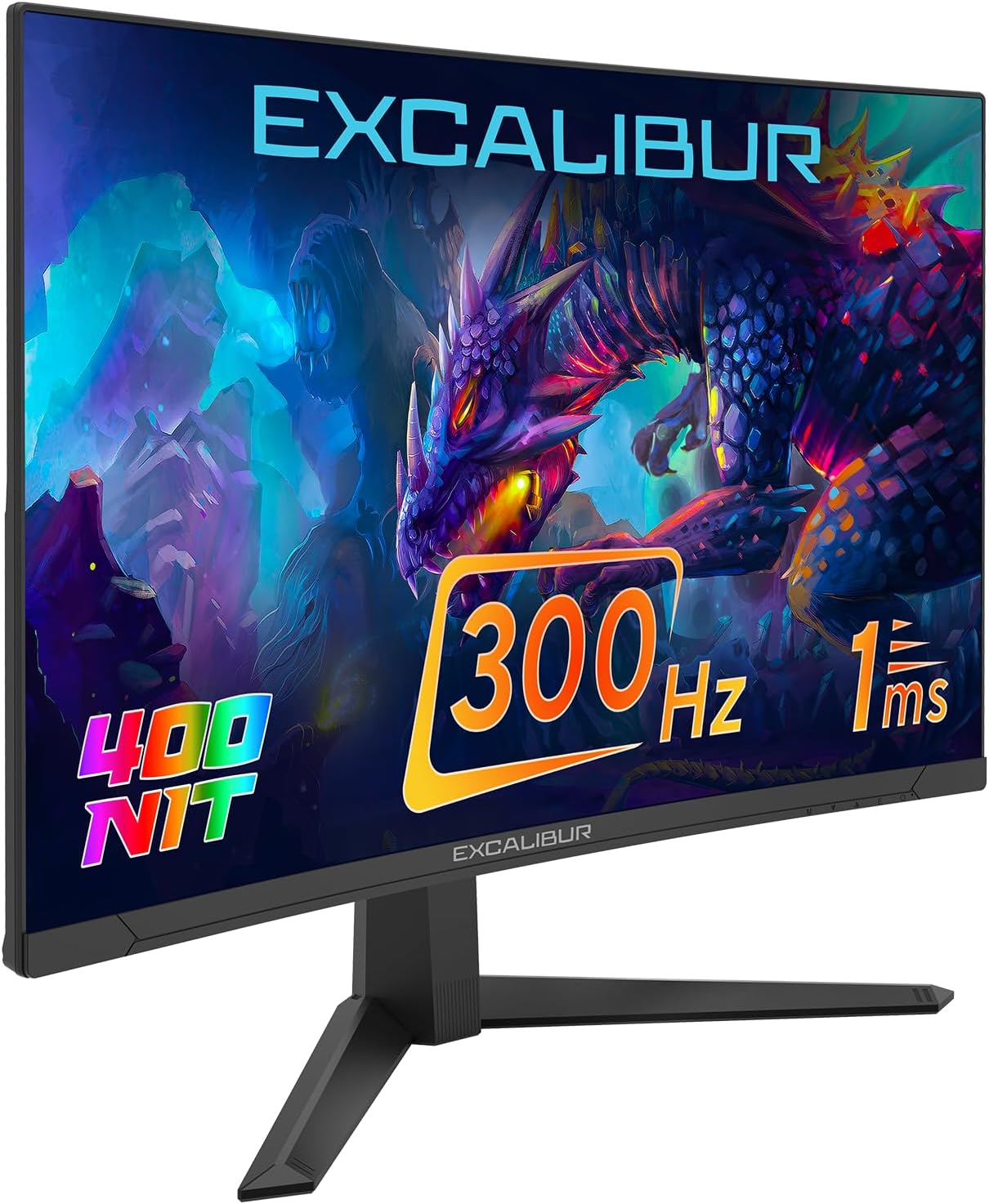 Casper Excalibur E27FVC-E 27" 300HZ 1MS 400NIT Fast VA Curved HDR10 Oyuncu Monitörü