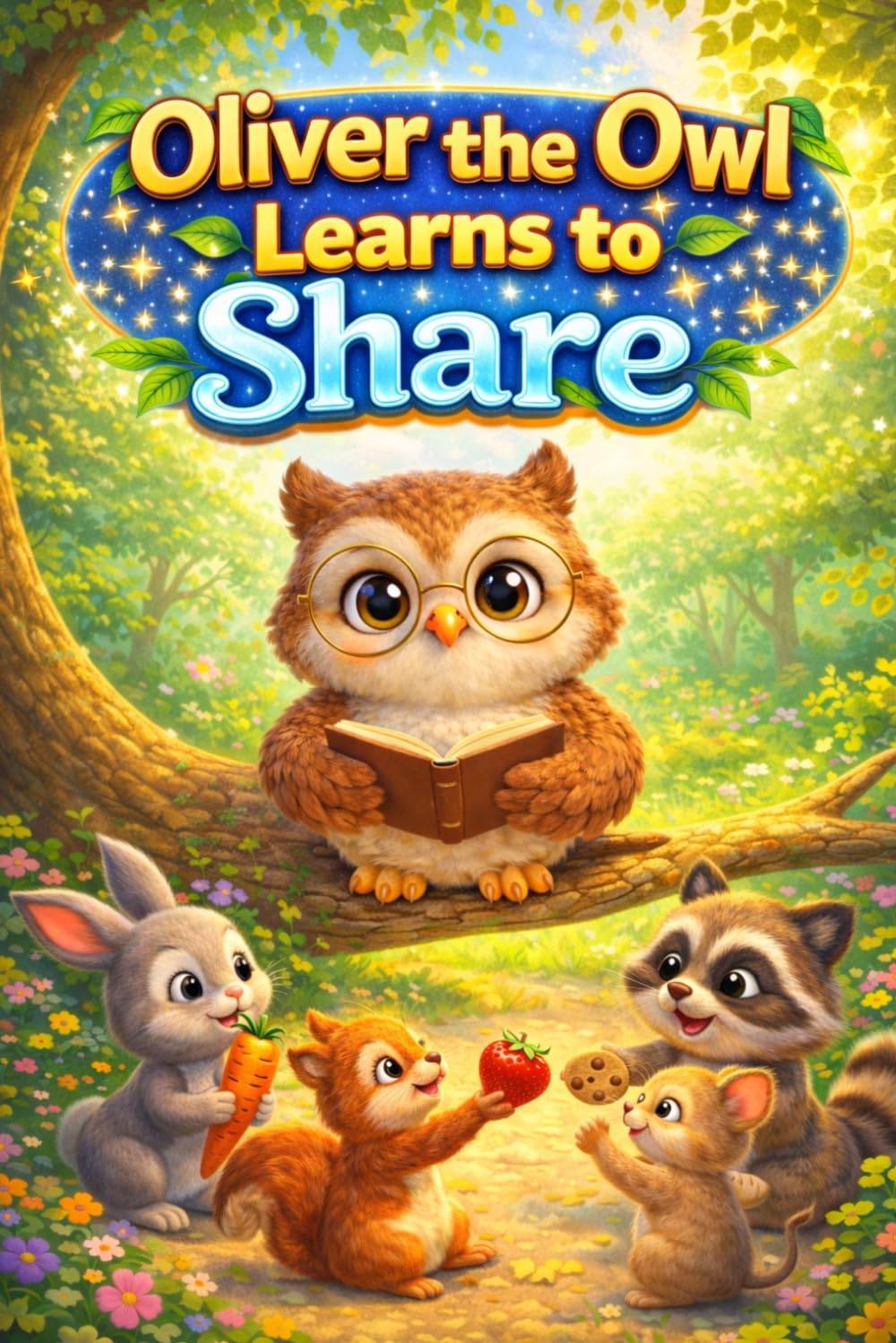 Oliver the Owl Learns to Share: A Sweet Children's Story About Sharing, Friendship and Generosity – Social Emotional Learning Picture Book for Early ... Ages 3–7 (Little Hearts and Big Feelings)