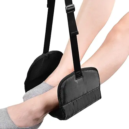 Airplane Footrest Made with Premium Memory Foam -...