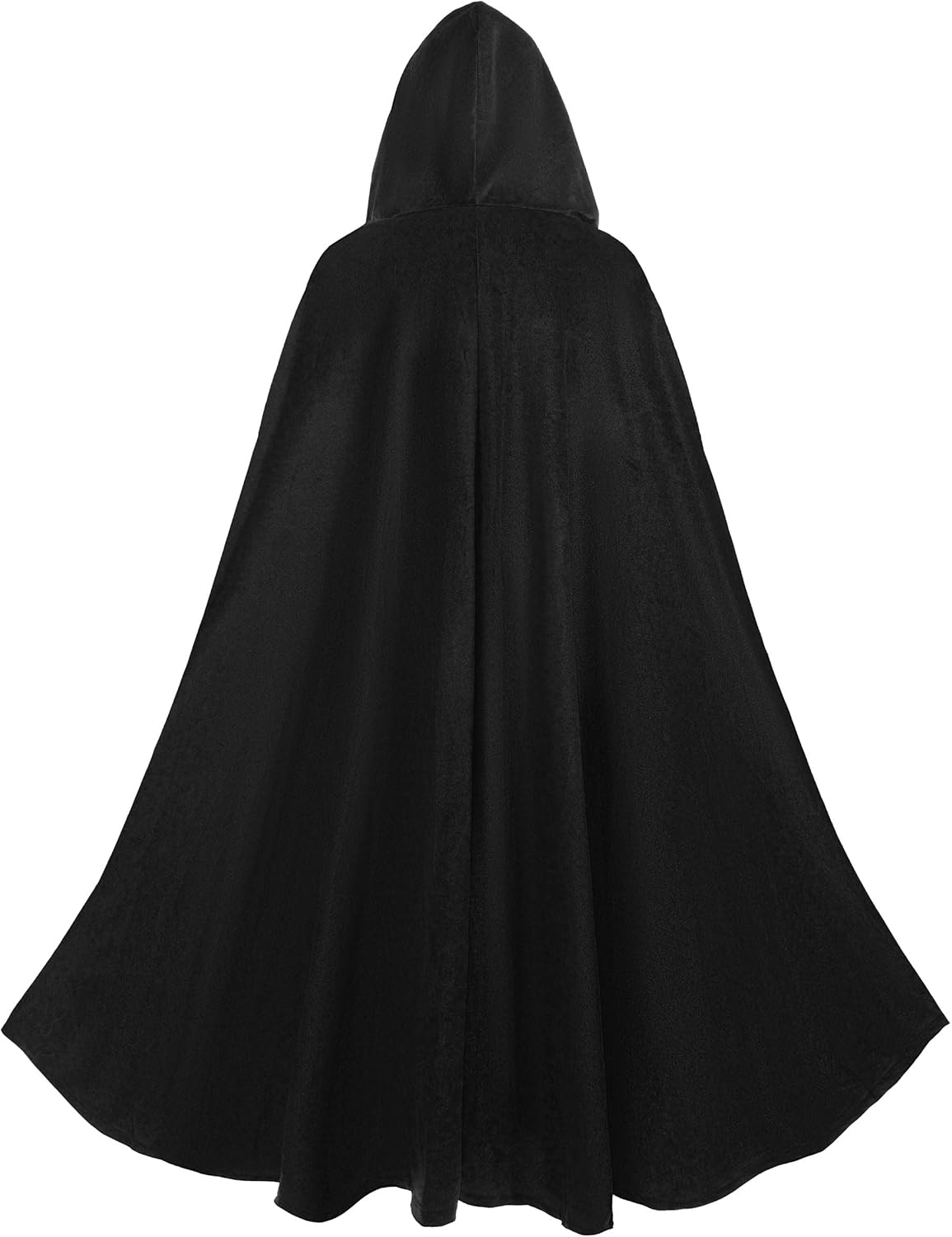 Renaissance Cloak for Women Men,Adult Medieval Cloak,Victorian Velvet Cape with Hood,Halloween Short Velvet Cape - Image 8