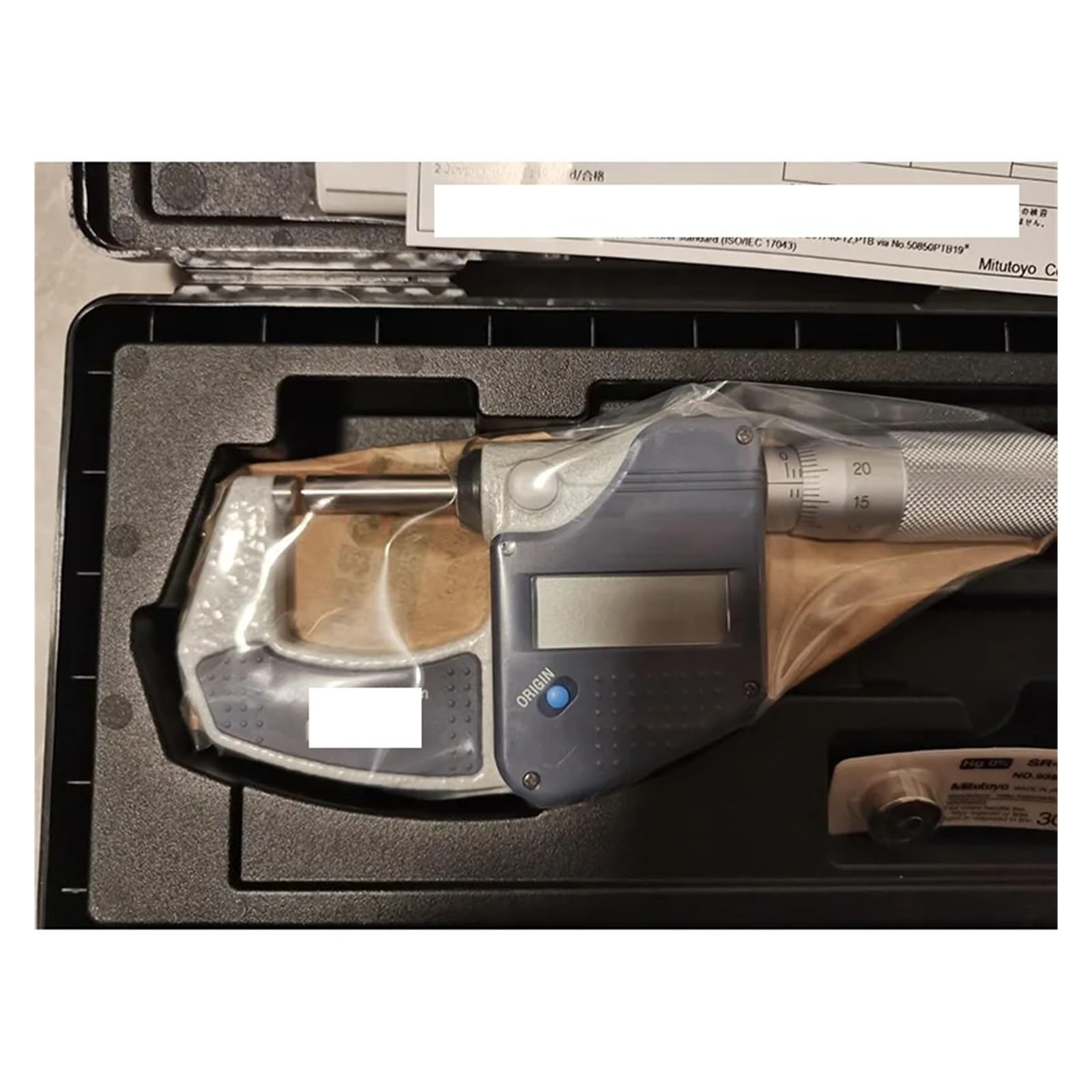 Cyfrowe Mikrometry Zewnętrzne, 0-1 Cala 0-25 Mm 293-821-30 Mdc-25Sx 293-831-30 Mdc-1"Sx,0-25mm 293-821-30