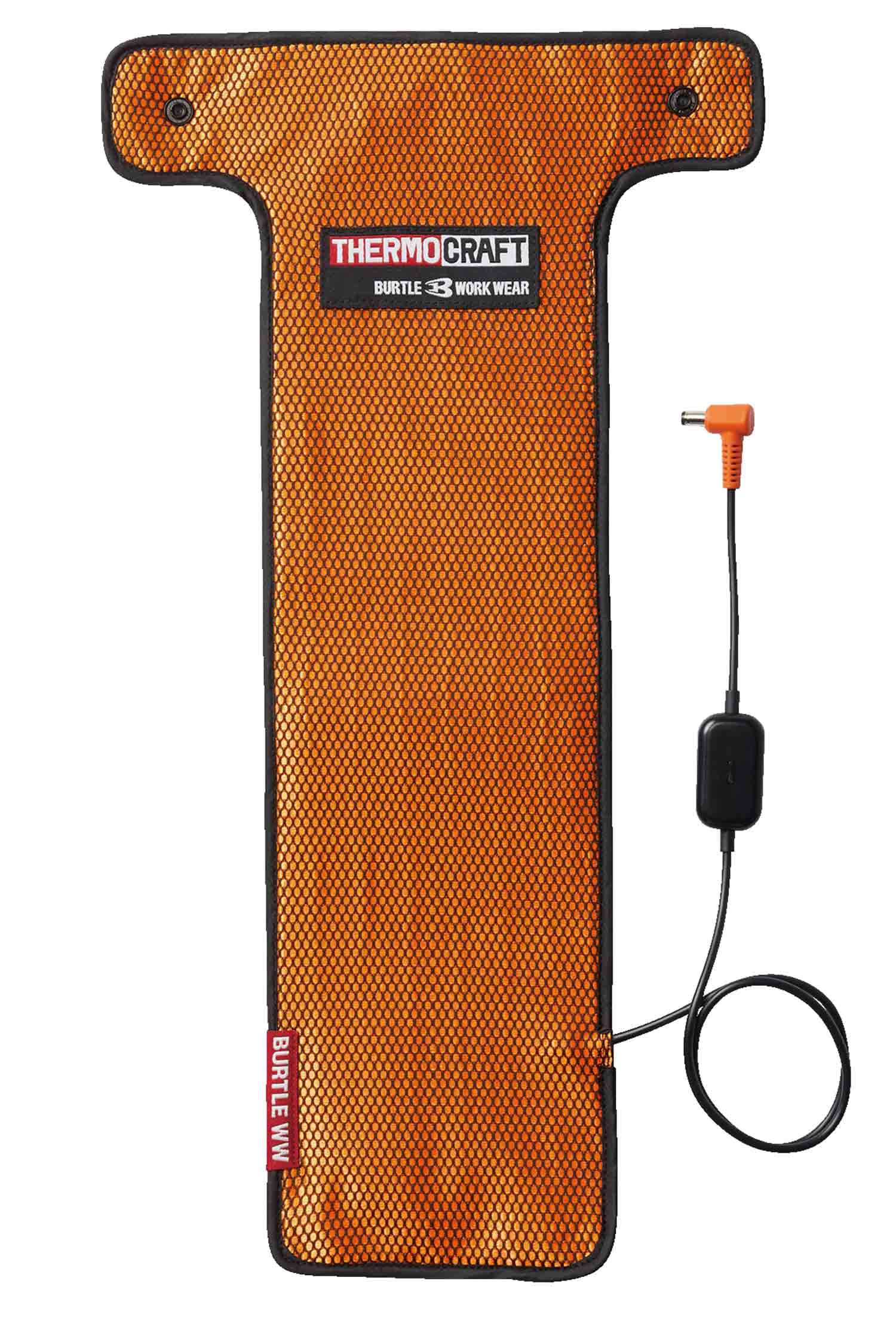 BURTLE バートル サーモクラフト(電熱パッド) 秋冬用 オレンジ TC500 84 F