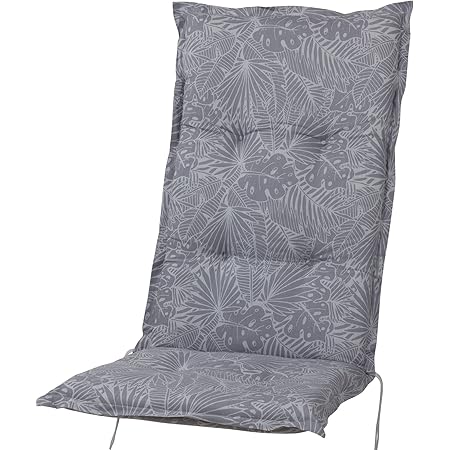 Amazon.de Sun Garden 40462710 Auflage Hochlehner Prato grau Blätter