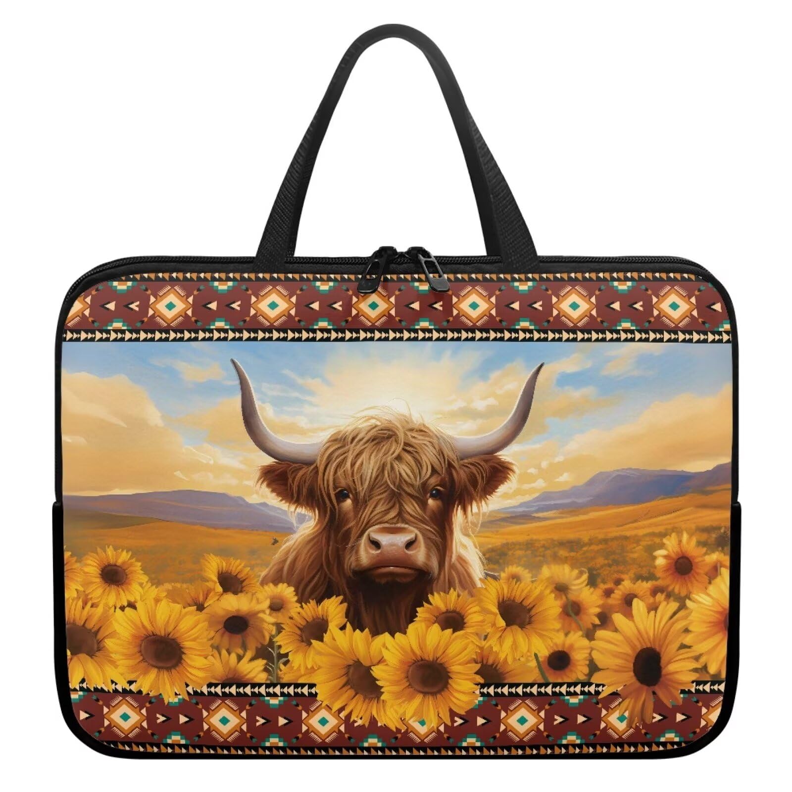 Dolyues Laptop Carrying Case for Adult Travel Workout Water-Resistant Laptop Bag Five Size Suit for Most Laptop