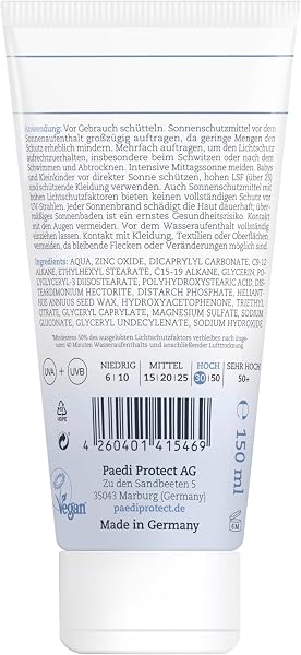 PAEDIPROTECT Mineral Sonnencreme LSF 30, 150ml - 2