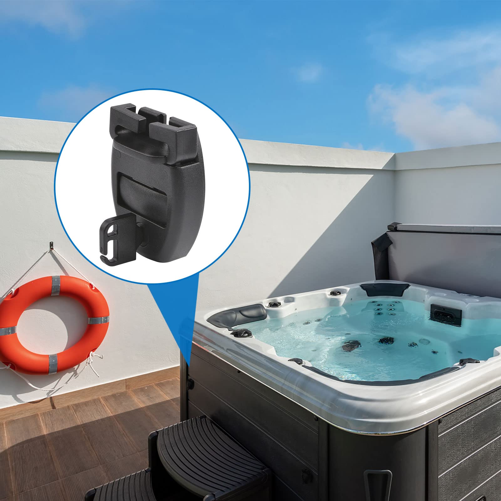 CARTUCCIA FILTRO VASCA Idromassaggio In Schiuma Riutilizzabile 2 Pz