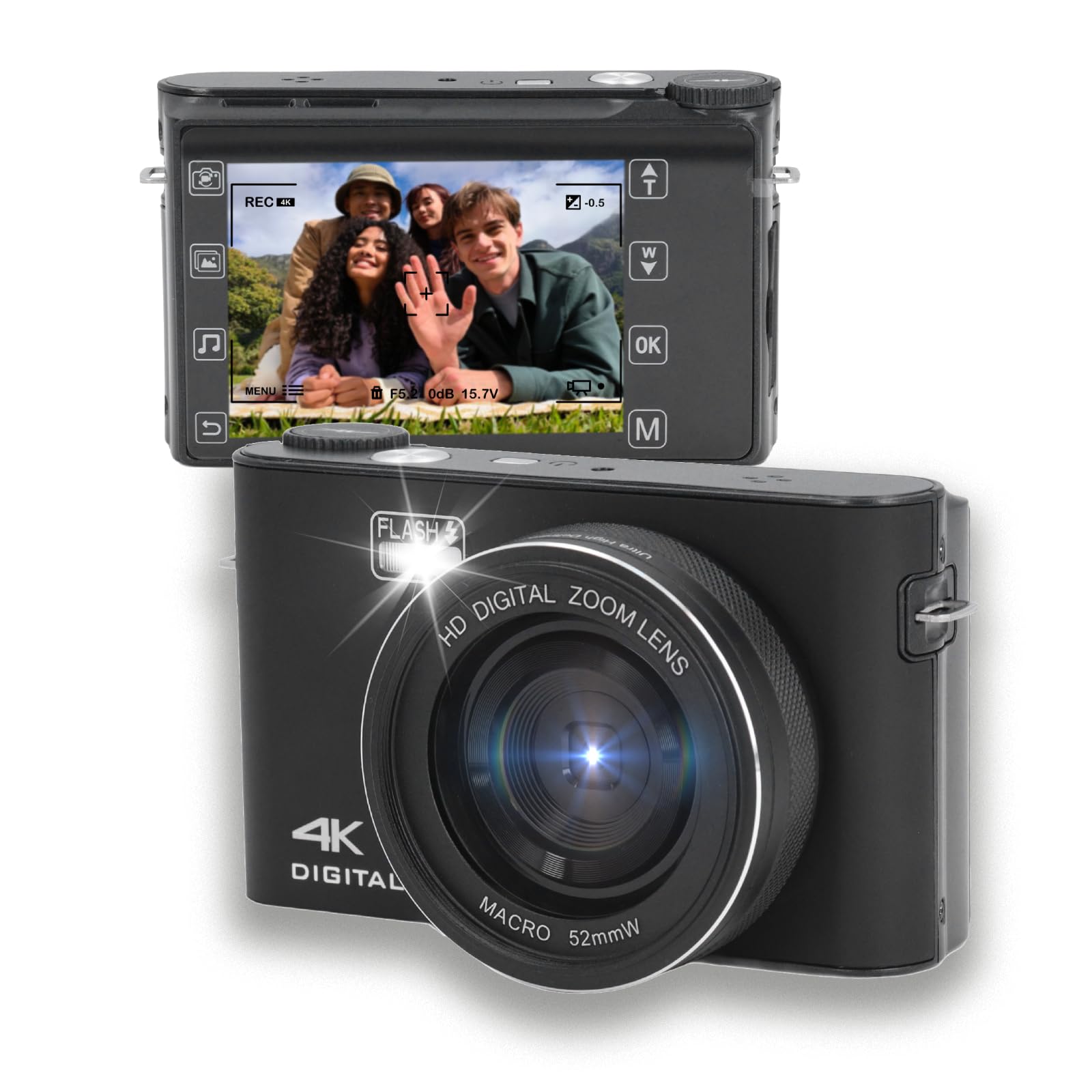 Camaras Fotograficas 64MP 4K Vlogging Camera 3