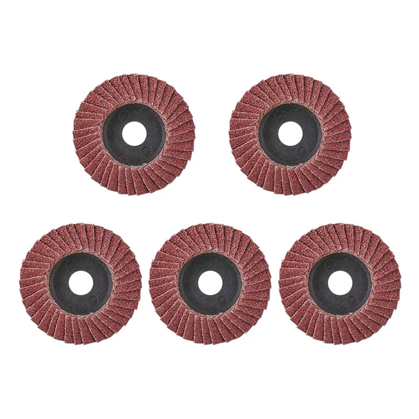 Dischi di lana per lucidatura Ruota abrasiva 5 pz 2 pollici 50 mm Disco for lucidatura con lamelle Lama for smerigliatrice angolare Disco abrasivo for smerigliatrice da 80 per Lucidatura Vetro, Gioiel