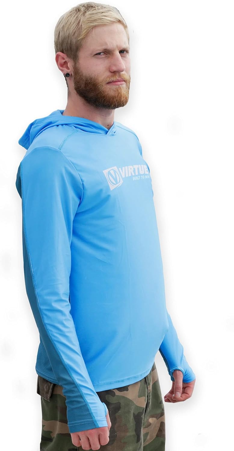 VIRTUE Dryfit Proformance Hooded Paintball Practice Jersey
