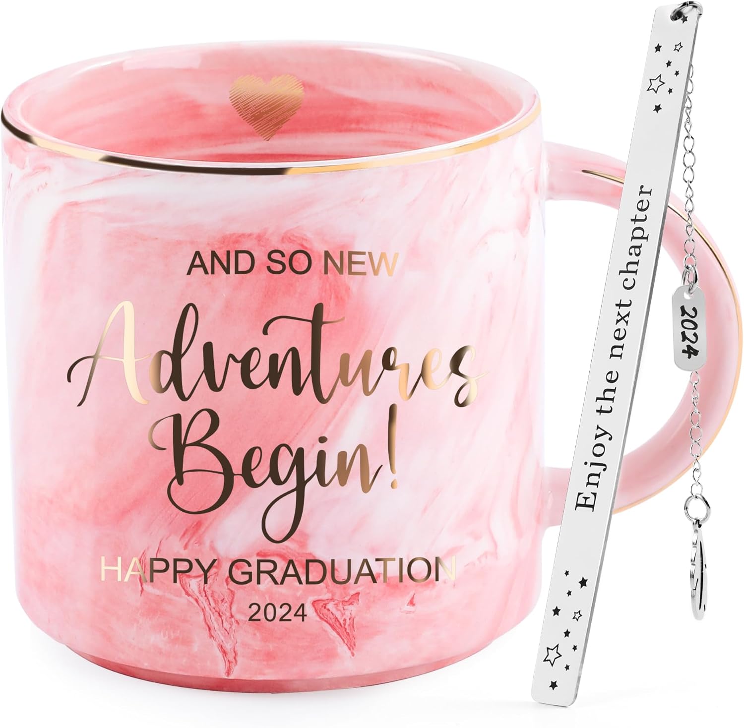 Komiikka Graduation Gifts for Her 2023Coffee Mug from Teacher Friend, College Student Gifts New