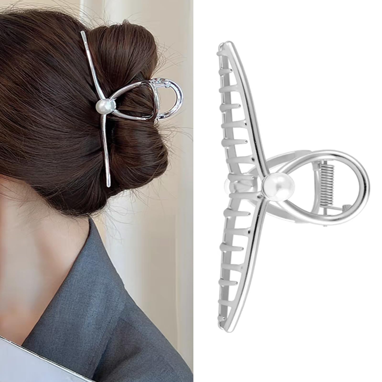 バンスクリップ ヘアクリップ オフィ Amazon.co.jp: HAPVITAL バンスクリップ ヘアクリップ オフィス