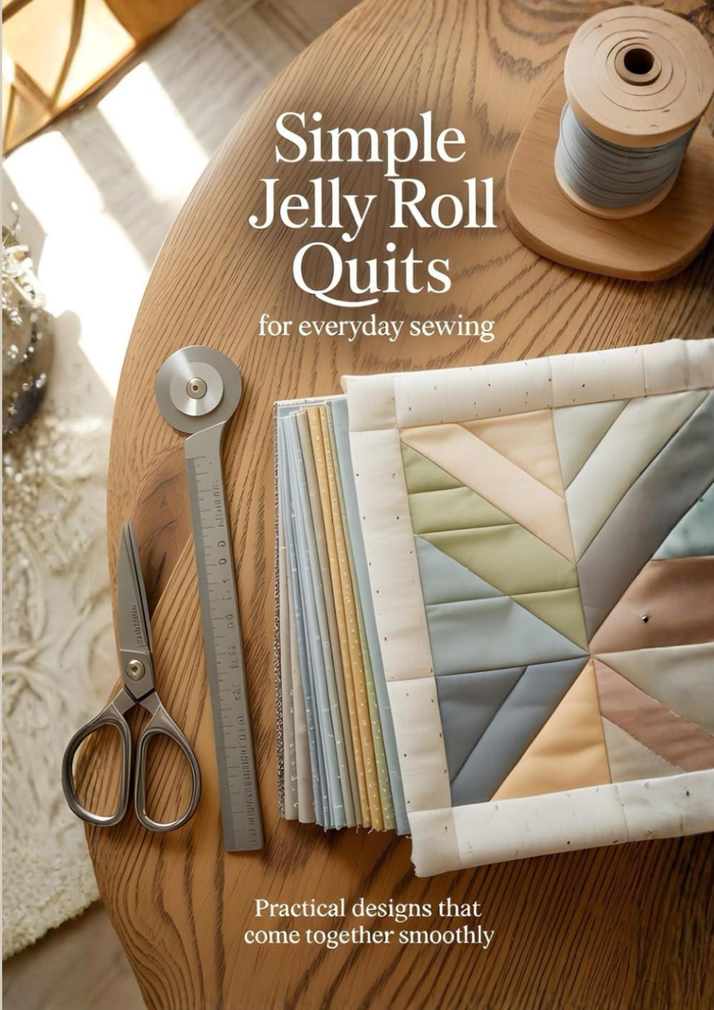 Simple Jelly Roll Quilts for Everyday Sewing: Practical Designs That Come Together Smoothly