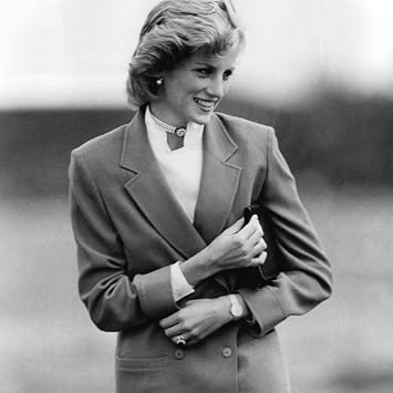 Wall Photo Princess Diana in Bedfordshire Visiting Disabled Children by Associated Newspapers, 16" x 16"