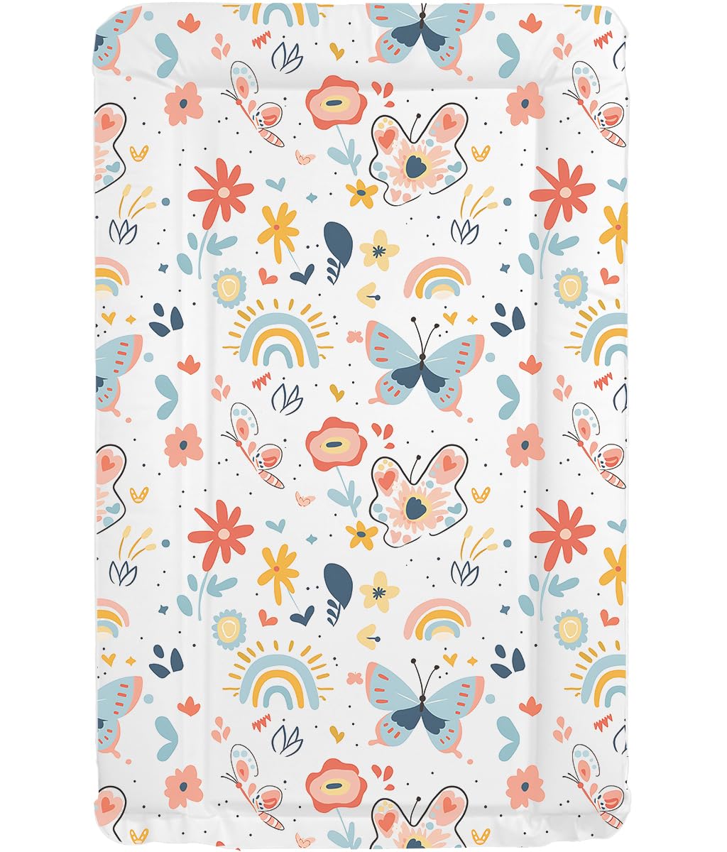 Sunnybabies Butterfly Dreams Baby Changing Mat Nursery Wipe Down Mat