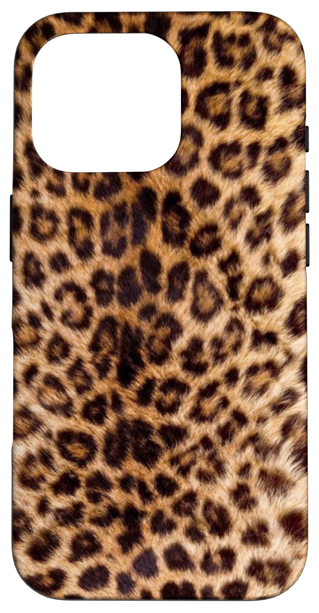 Cheetah Animal Print Case for iPhone 16 Pro
