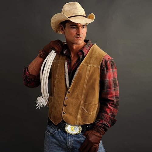 Miniatura 5 de Jadive Cinturón de vaquero para hombre, hebilla de cinturón de vaquero occidental, cinturones de cuero occidental, 1-12 pulgadas de ancho