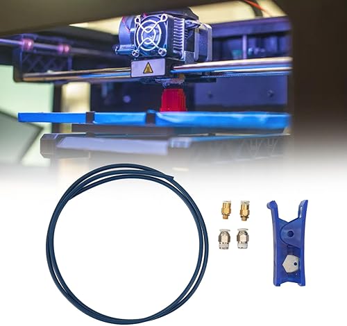 Miniatura 8 de Tubo de PTFE Serie 1M XS de 0.069 in, impresión a alta temperatura, mayor lubricidad, identificación precisa, compatible con acopladores Ender 3 V2