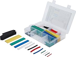 BGS Diy 88188 | Surtido de fundas termorretráctiles | colores | 171 piezas